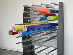 Folienwagen unbestückt